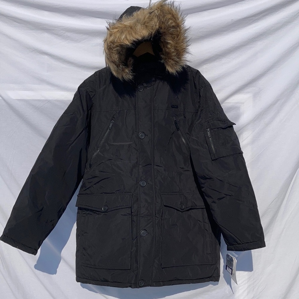 Rocawear Classics fur lined Hooded plus jacket